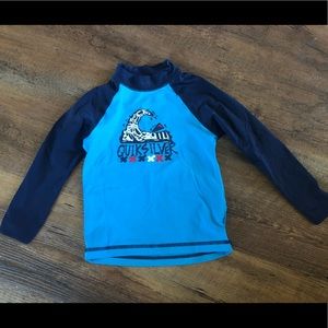 Toddler 4t Quicksilver Rash Guard
